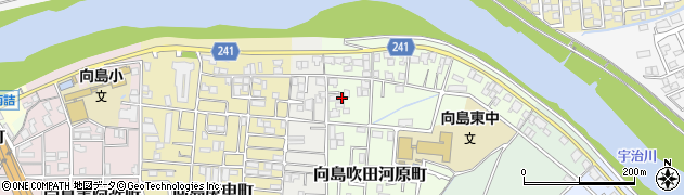 京都府京都市伏見区向島吹田河原町37周辺の地図