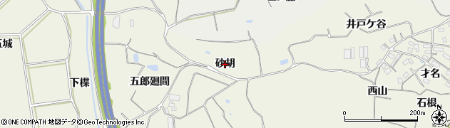 愛知県阿久比町（知多郡）矢高（砂胡）周辺の地図