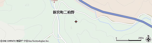 兵庫県たつの市新宮町二柏野周辺の地図