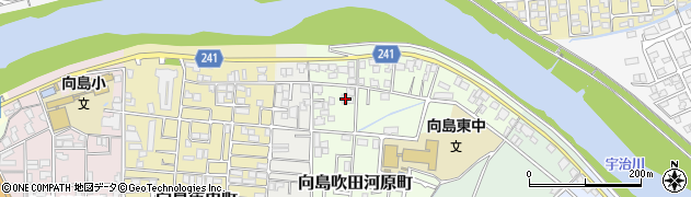 京都府京都市伏見区向島吹田河原町19周辺の地図