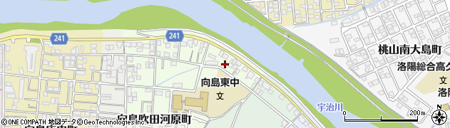 京都府京都市伏見区向島吹田河原町130周辺の地図