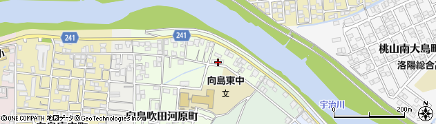 京都府京都市伏見区向島吹田河原町129周辺の地図