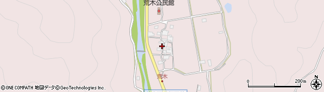 兵庫県姫路市夢前町菅生澗1710周辺の地図