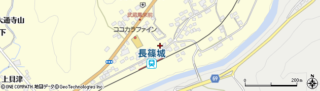 愛知県新城市長篠森下11周辺の地図