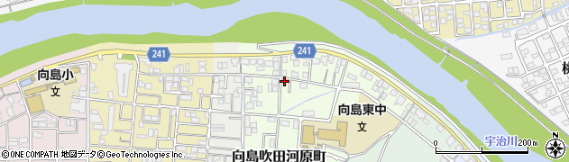 京都府京都市伏見区向島吹田河原町107周辺の地図