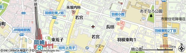 松花堂表具店羽根店周辺の地図