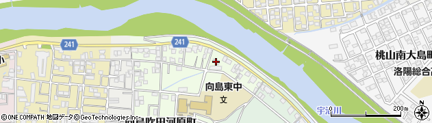 京都府京都市伏見区向島吹田河原町118周辺の地図