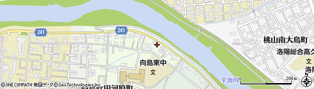 京都府京都市伏見区向島吹田河原町27周辺の地図