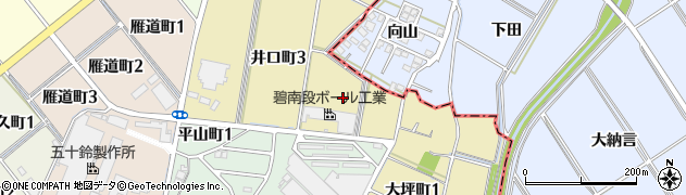 愛知県碧南市井口町4丁目周辺の地図