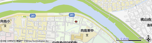京都府京都市伏見区向島吹田河原町122周辺の地図