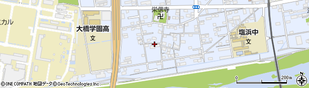 三重県四日市市大里町周辺の地図