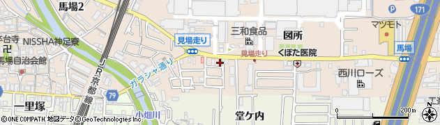 ピザーラ　長岡京店周辺の地図
