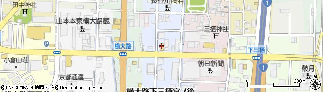 京都府京都市伏見区横大路下三栖宮ノ後周辺の地図