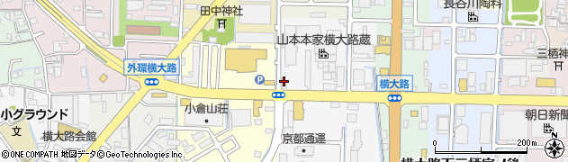 京都府京都市伏見区横大路橋本15周辺の地図