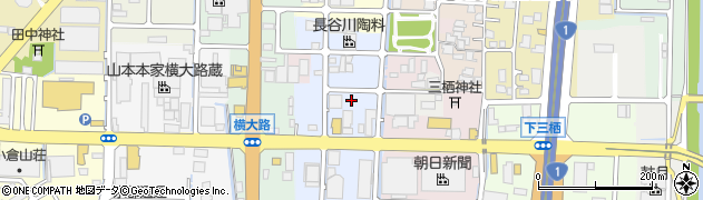 京都府京都市伏見区横大路下三栖宮ノ後16周辺の地図