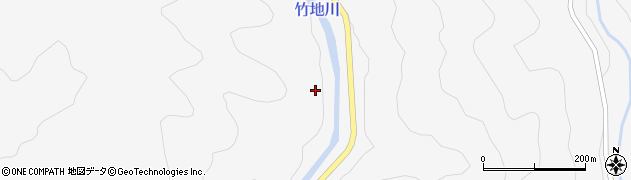 竹地川周辺の地図