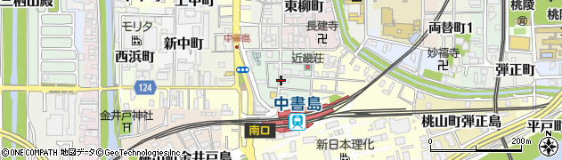 京都府京都市伏見区南新地周辺の地図