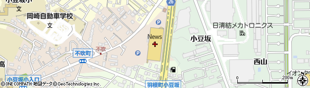 三菱ＵＦＪ銀行フィールニュース ＡＴＭ周辺の地図