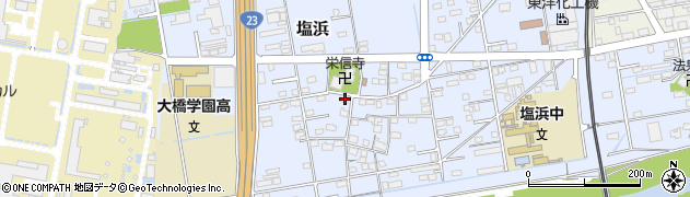 三重県四日市市塩浜4210周辺の地図