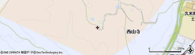 岡山県久米郡久米南町西山寺82周辺の地図