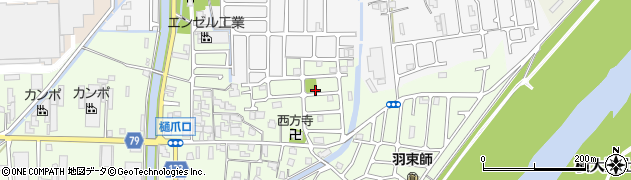 古川公園周辺の地図