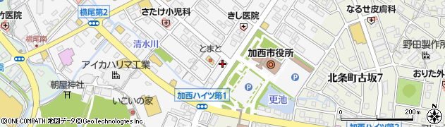 岡村ゼミナール株式会社　加西校周辺の地図