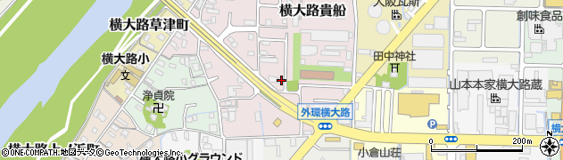 京都府京都市伏見区横大路貴船53周辺の地図