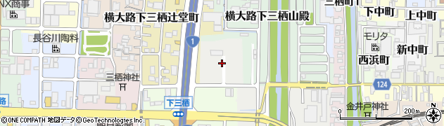 京都府京都市伏見区横大路三栖池田屋敷町周辺の地図