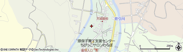静岡県伊豆市原保周辺の地図