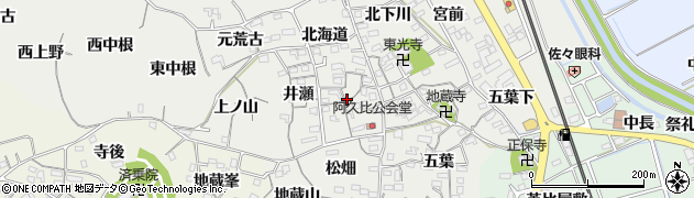 愛知県知多郡阿久比町阿久比北海道45周辺の地図