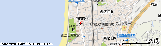 竹内内科小児科周辺の地図