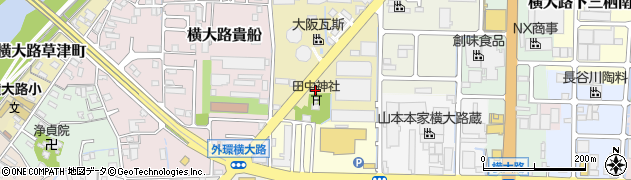 京都府京都市伏見区横大路天王後周辺の地図