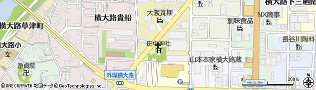 京都府京都市伏見区横大路天王後周辺の地図