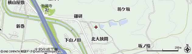 愛知県岡崎市保母町周辺の地図
