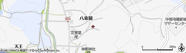 愛知県新城市八束穂756周辺の地図