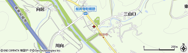愛知県岡崎市桜井寺町郷野9周辺の地図