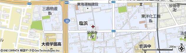 三重県四日市市塩浜502周辺の地図