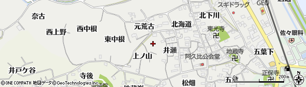 愛知県阿久比町（知多郡）阿久比周辺の地図