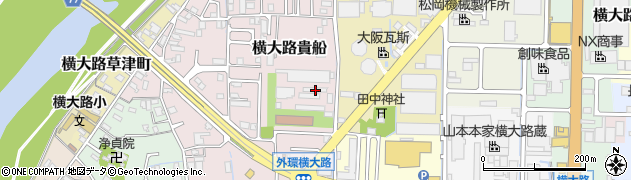 京都府京都市伏見区横大路貴船32周辺の地図