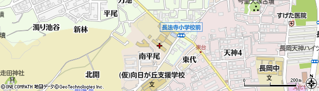 長岡京市立長法寺小学校周辺の地図