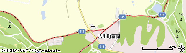 兵庫県三田市大川瀬1103周辺の地図