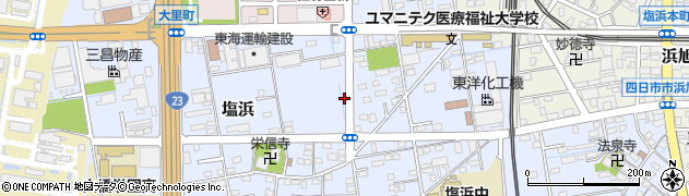 三重県四日市市塩浜572周辺の地図