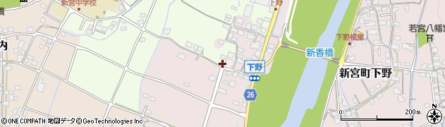 兵庫県たつの市新宮町吉島426周辺の地図