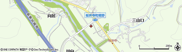 愛知県岡崎市桜井寺町郷野39周辺の地図