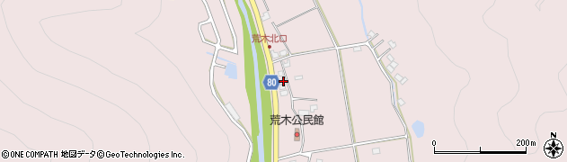 兵庫県姫路市夢前町菅生澗1540-4周辺の地図