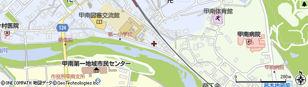 ジョイ甲南店周辺の地図