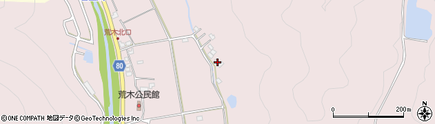 兵庫県姫路市夢前町菅生澗1604周辺の地図