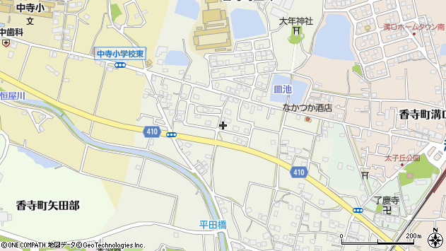 〒679-2163 兵庫県姫路市香寺町土師の地図