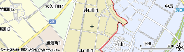 愛知県碧南市井口町周辺の地図