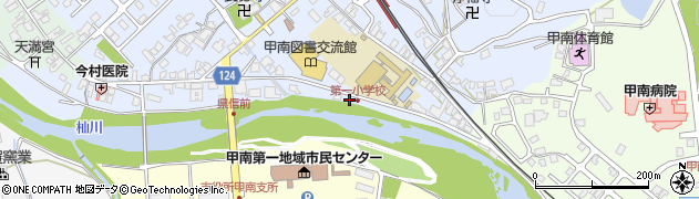 滋賀県甲賀市甲南町深川1819周辺の地図